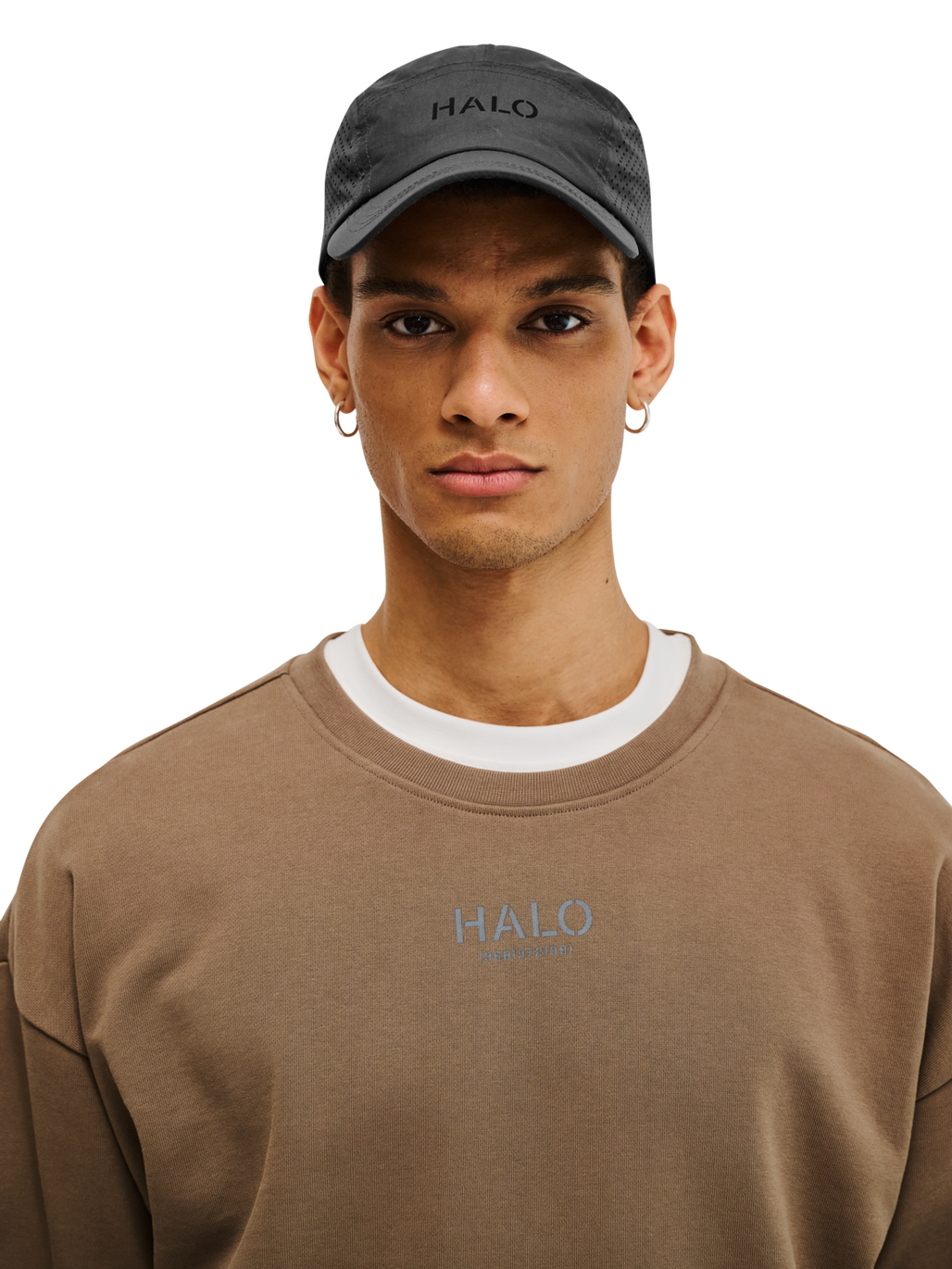 HALO NYLON LIGHTWEIGHT CAP, RAVEN, model