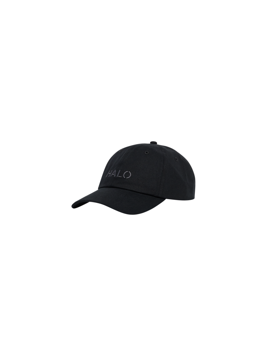 HALO COTTON CAP, BLACK, packshot