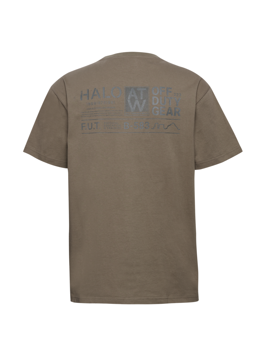 HALO GRAPHIC T-SHIRT 03, CHOCOLATE CHIP, packshot