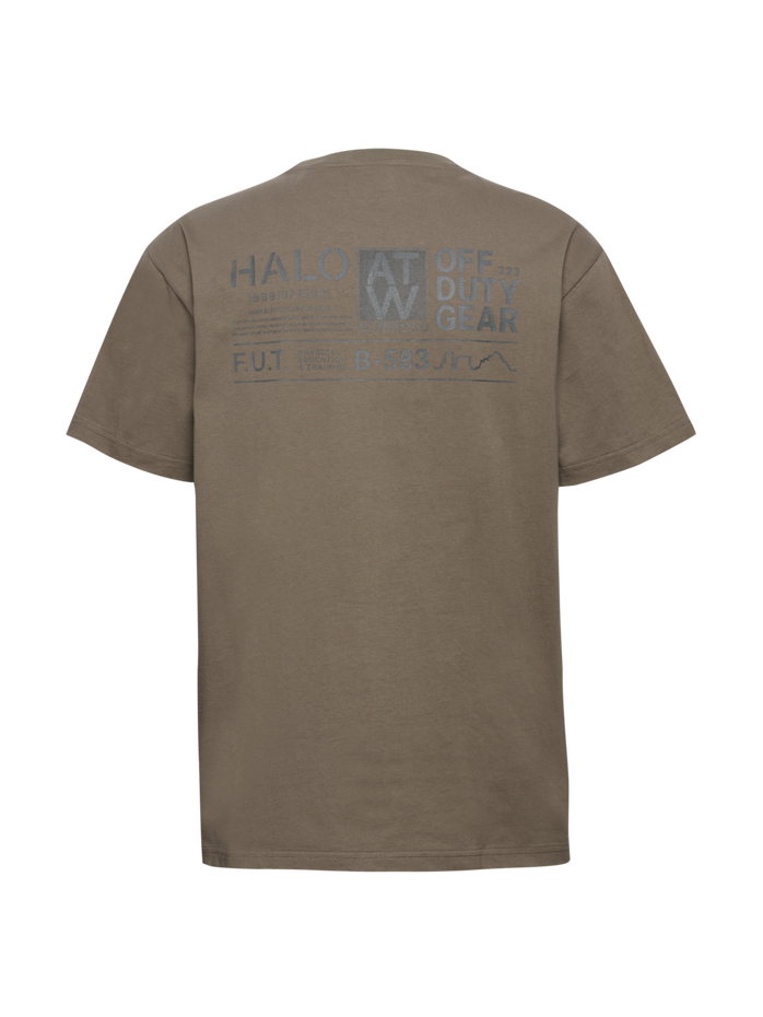 HALO GRAPHIC T-SHIRT 03, CHOCOLATE CHIP HALO GRAPHIC T-SHIRT 03, CHOCOLATE CHIP, packshot