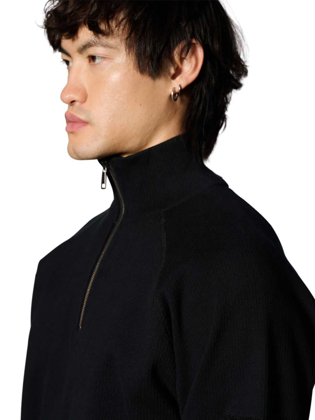 HALO INFANTRY HALF ZIP, BLACK, model