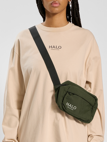 HALO RIBSTOP WAIST BAG, IVY GREEN, model