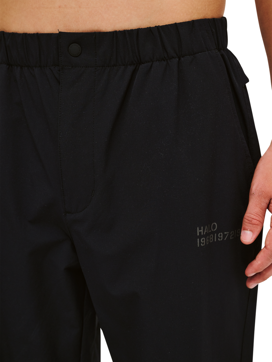HALO TACTICAL PANTS, BLACK, model