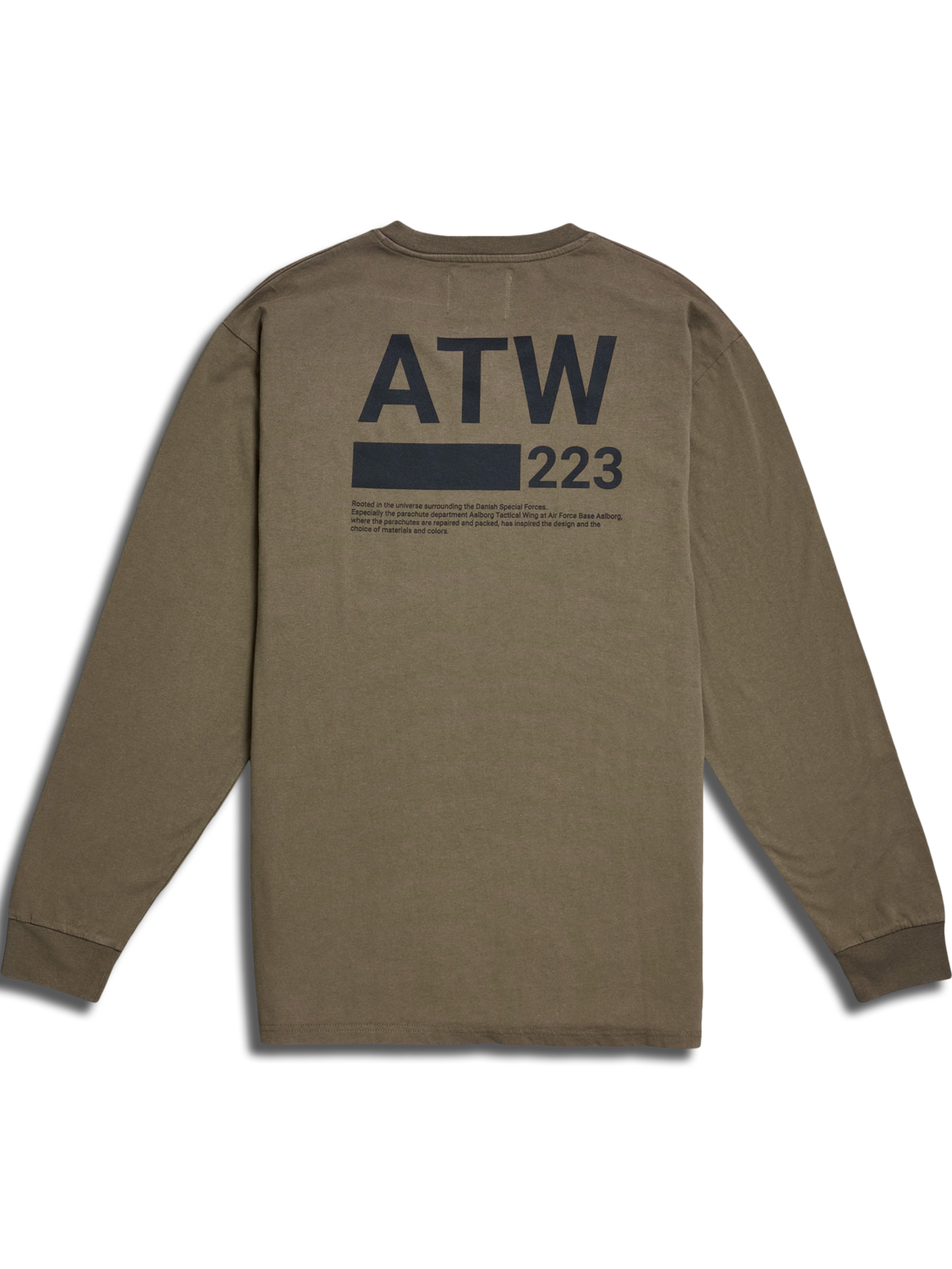 HALO GRAPHIC L/S TEE, MAJOR BROWN, packshot