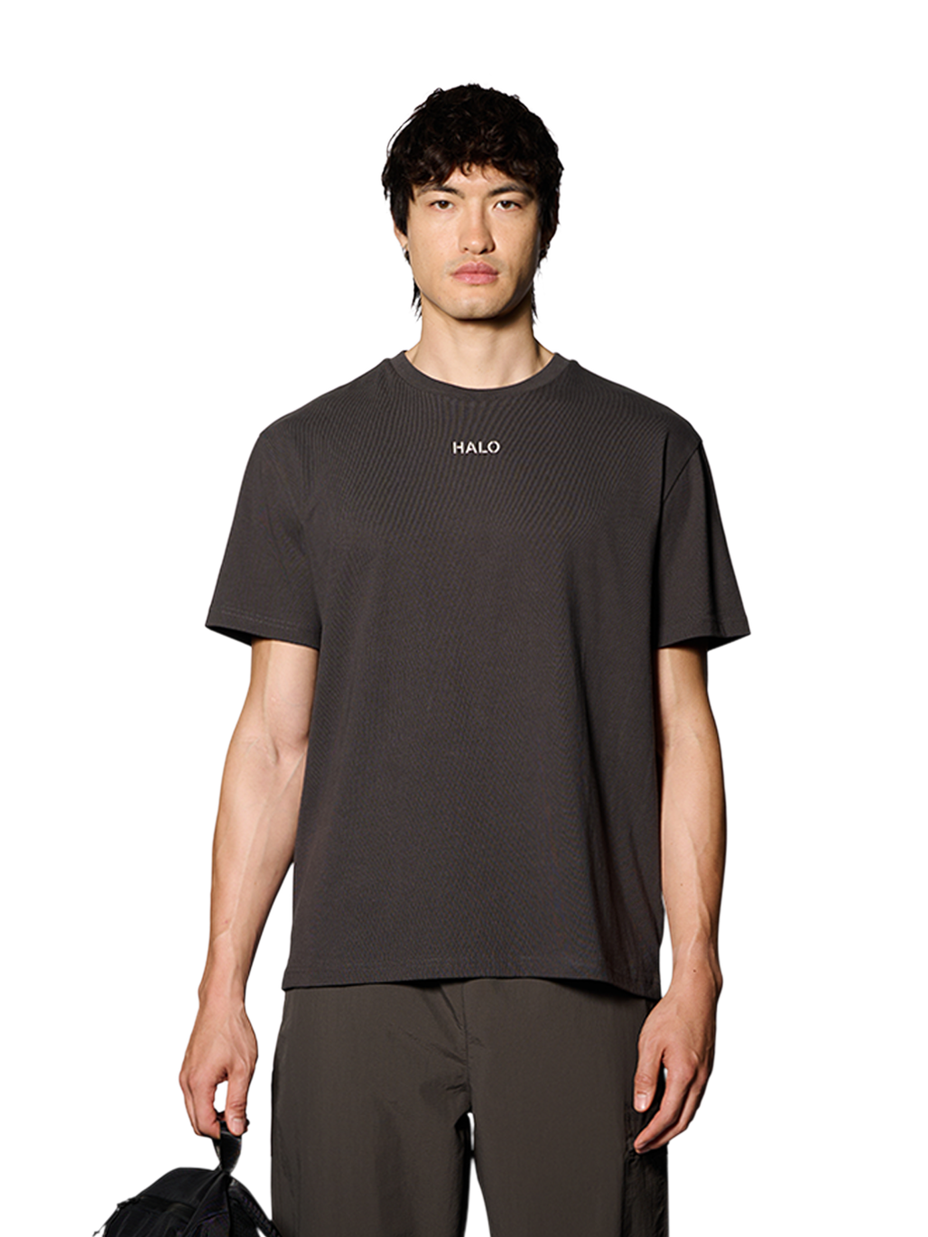 HALO DUTY T-SHIRT, RAVEN, model