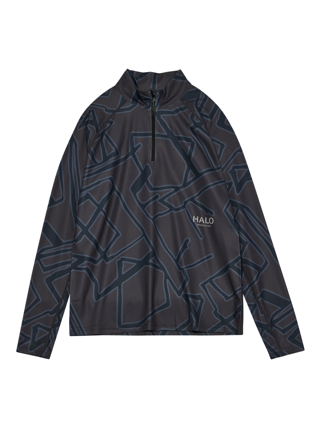 HALO SORONA HALF ZIP, TURBULENCE, packshot