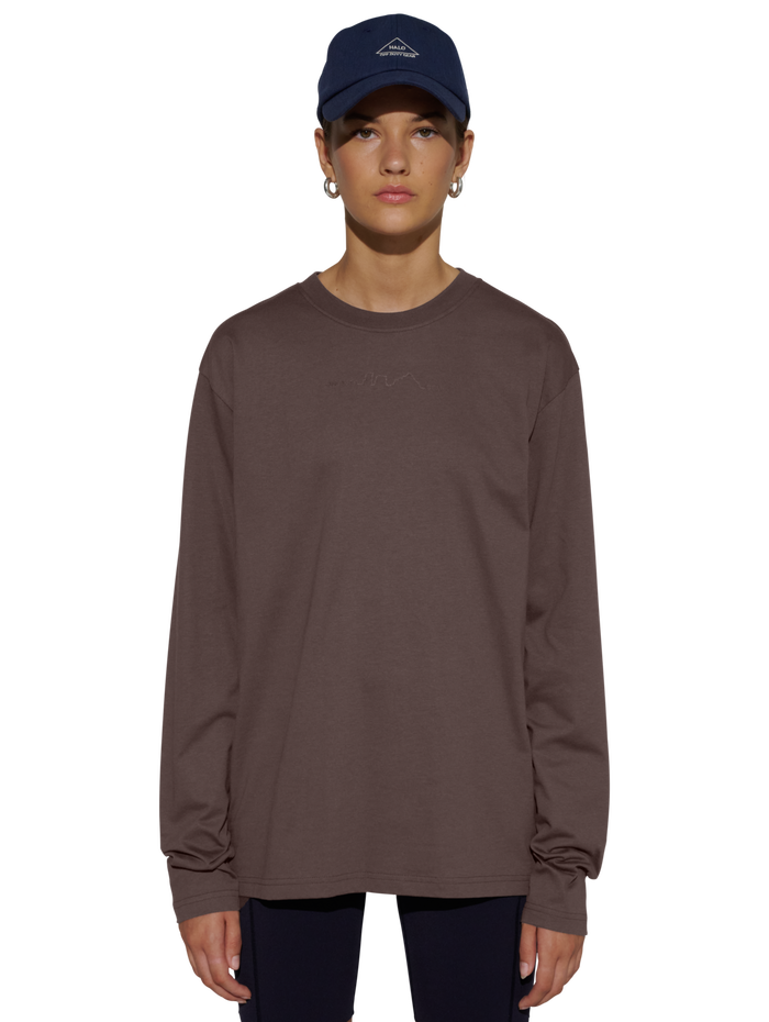 HALO GRAPHIC L/S T-SHIRT 02, BRACKEN, model