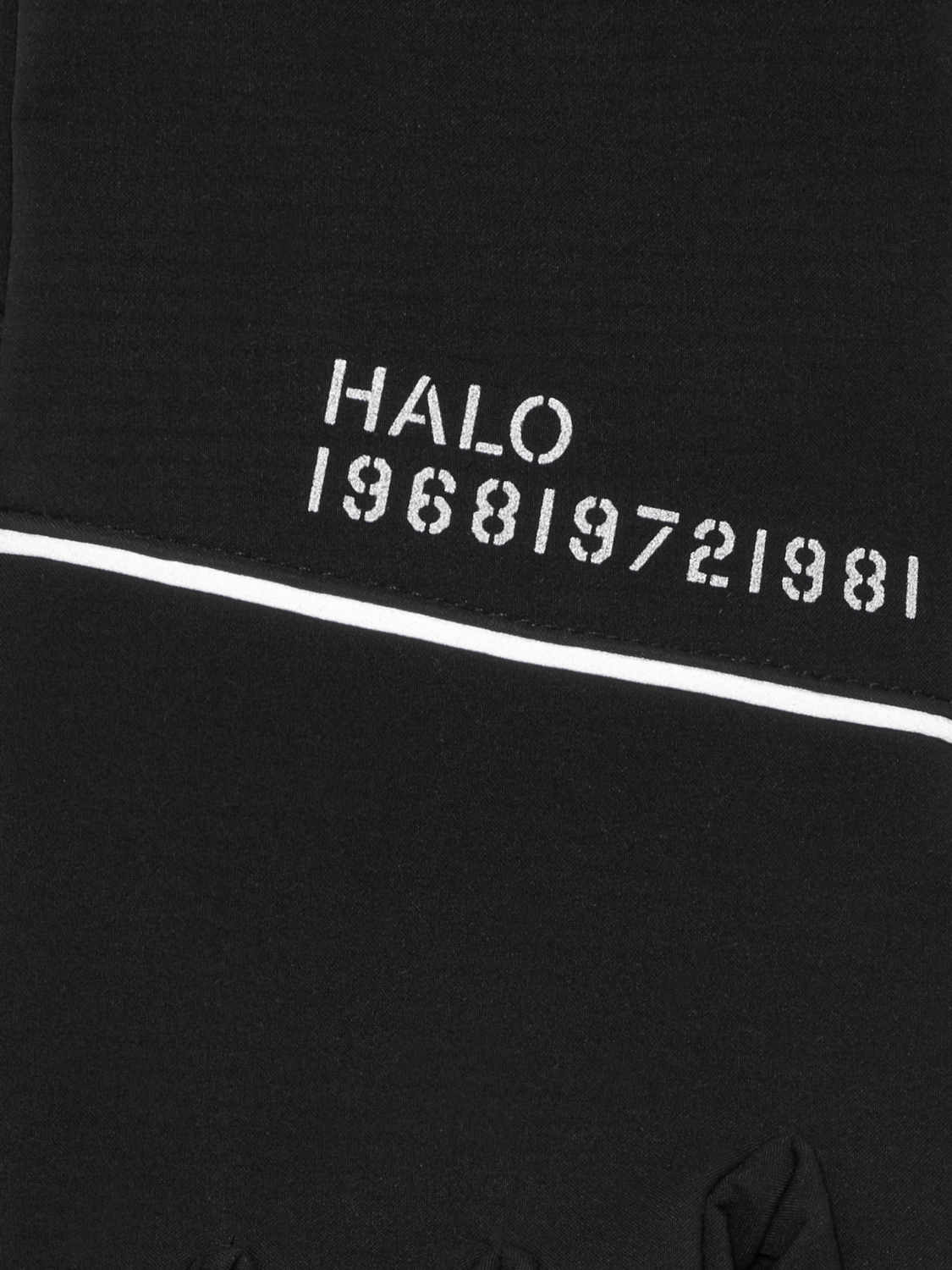 HALO SOFTSHELL GLOVE, BLACK, packshot