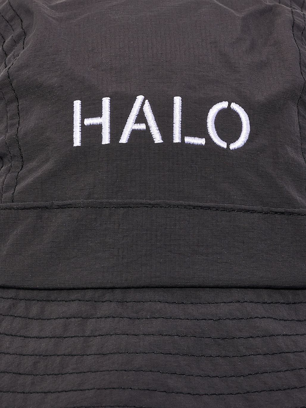 HALO BUCKET HAT NYLON, RAVEN, packshot