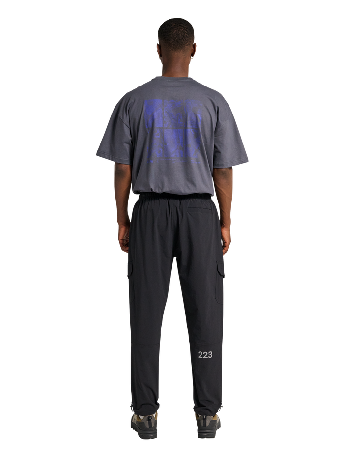 HALO TRAIL PANTS, BLACK, model