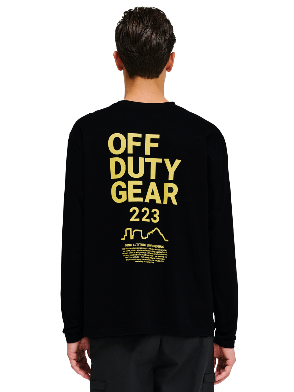HALO GRAPHIC LS, BLACK, model