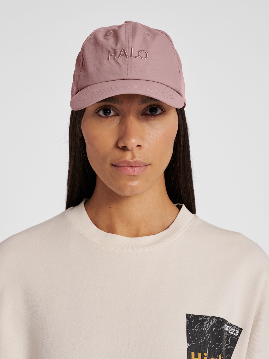 HALO HALO RIBSTOP CAP - TWILIGHT MAUVE 