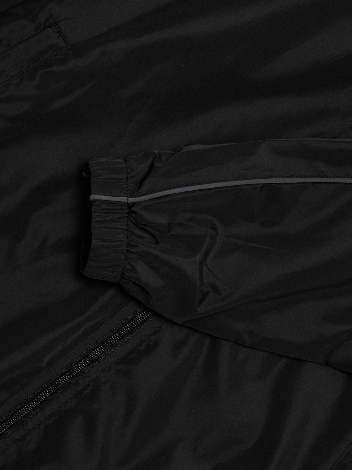 HALO TRACKSUIT  JACKET, BLACK, packshot