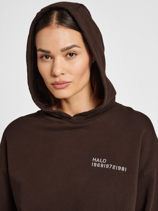 Halo cotton hoodie clearance
