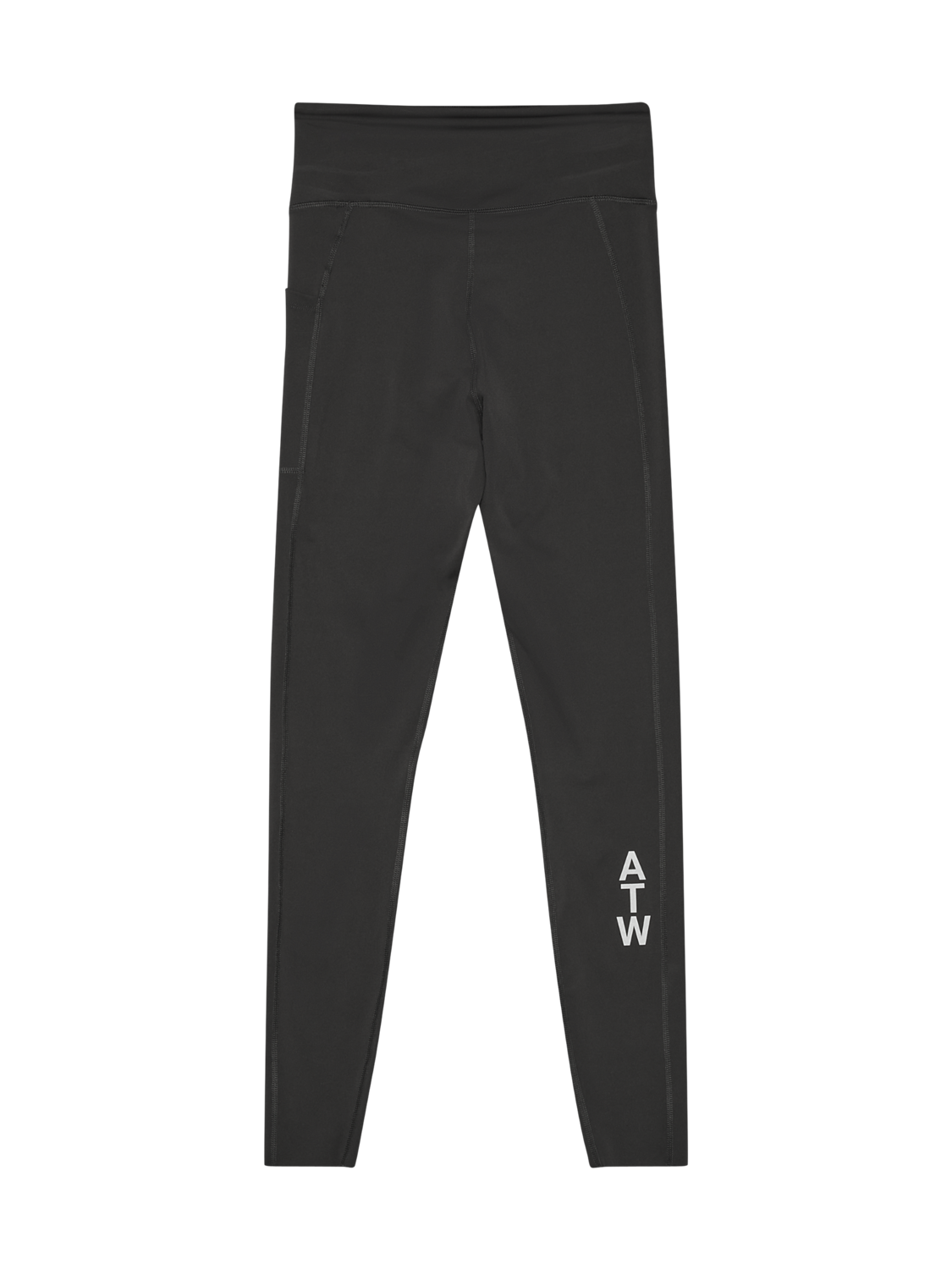 HALO WOMEN TRAINING TIGHTS, RAVEN, packshot