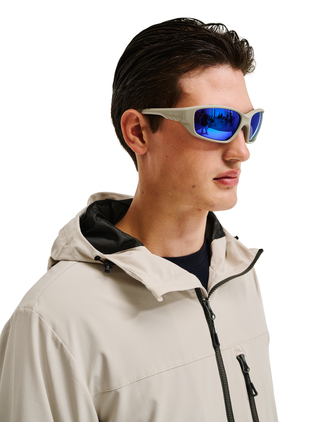 HALO X MESSY WEEKEND SUNGLASS NO 2, !BLUE HEAVEN, model