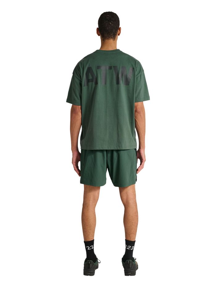 HALO SHORTS, GARDEN TOPIARY, model