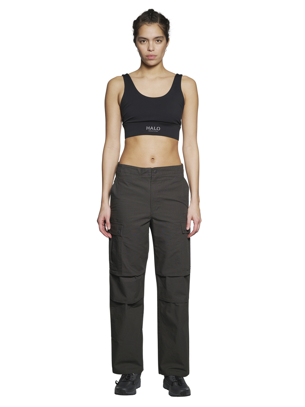 HALO FALCON PANTS, RAVEN, model