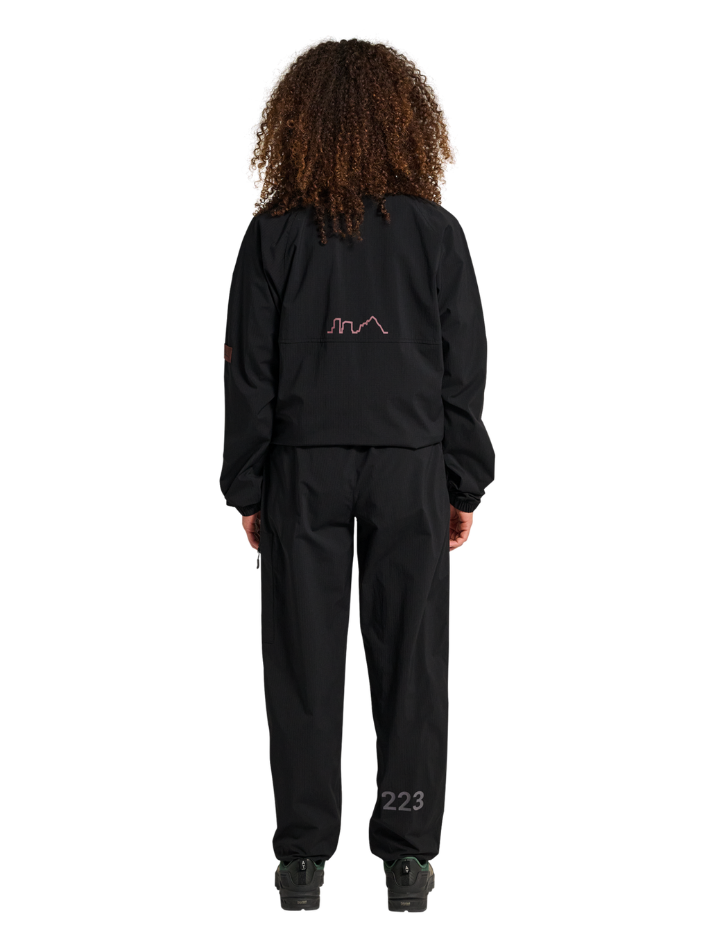 HALO STEEL JACKET, BLACK, model