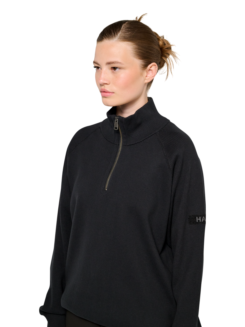 HALO INFANTRY HALF ZIP, BLACK, model