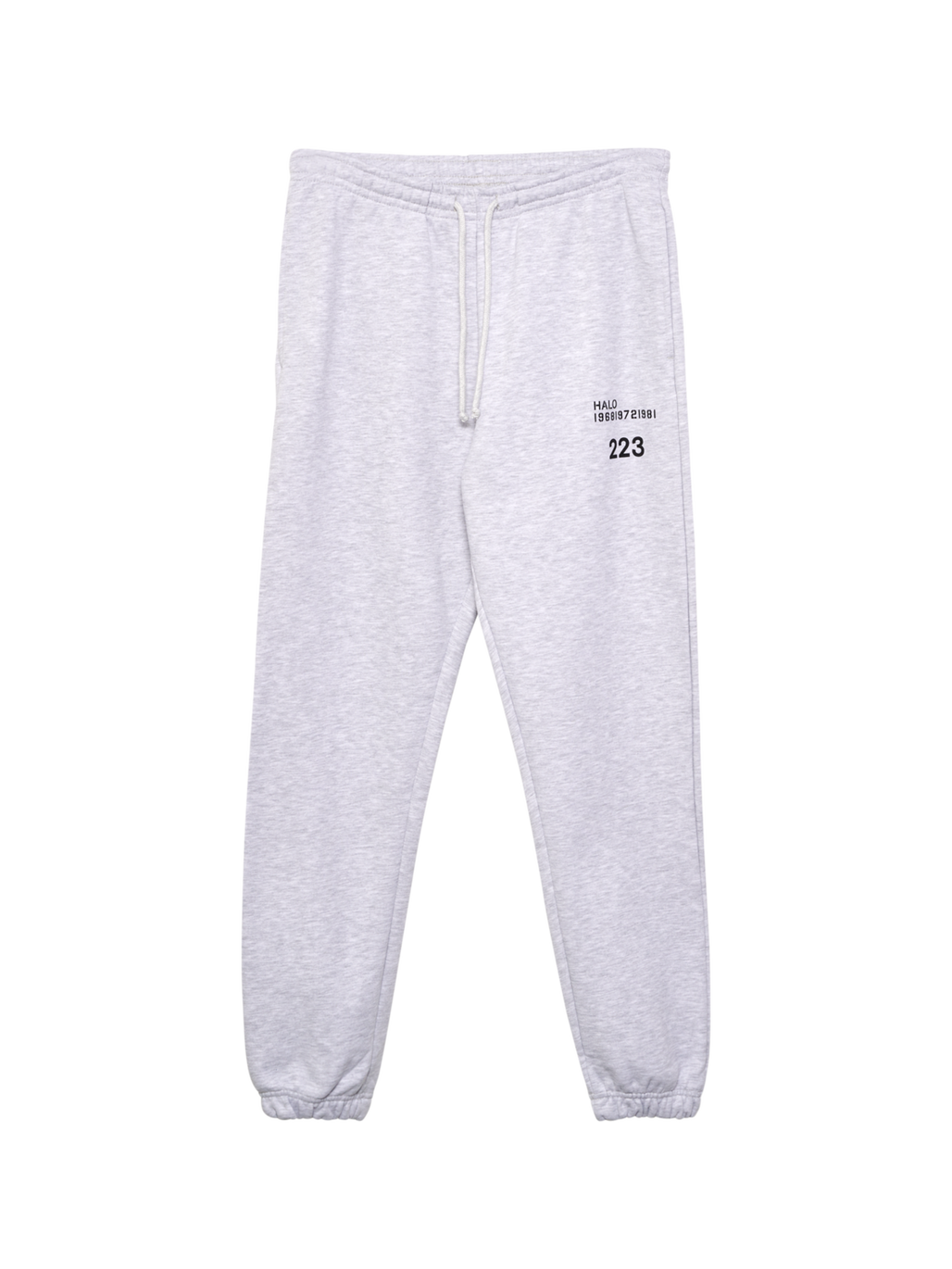 HALO HALO COTTON SWEATPANTS LT GREY MELANGE - Main Image