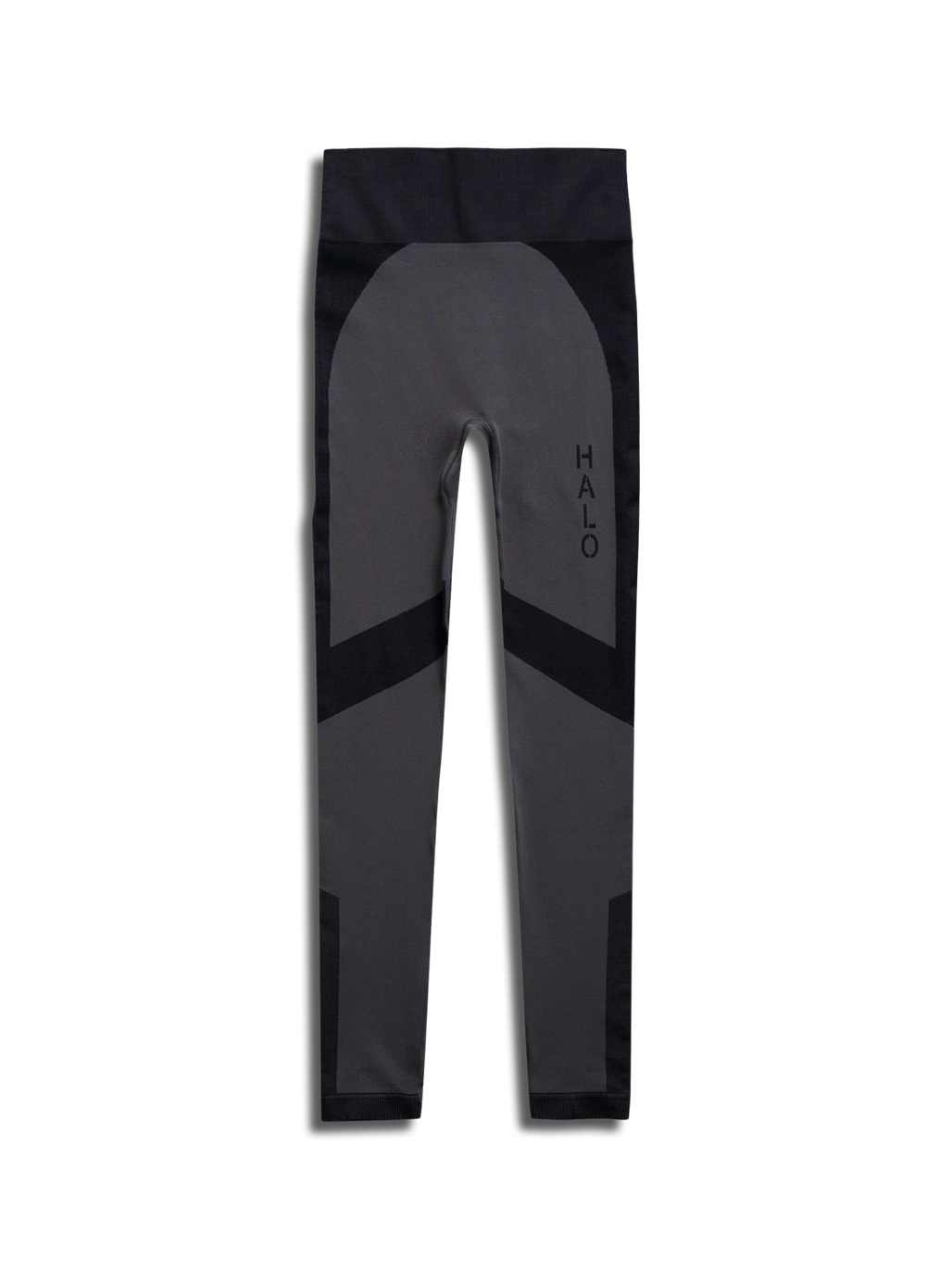 HALO WOMENS SEAMLESS TIGHTS, BLACK, packshot