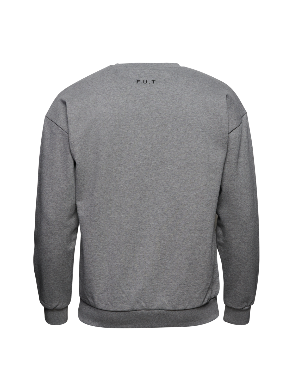 HALO ESSENTIAL CREW, GREY MELANGE, packshot