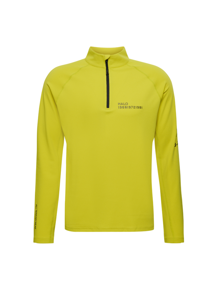 HALO SORONA HALF ZIP, WARM OLIVE HALO SORONA HALF ZIP, WARM OLIVE, packshot