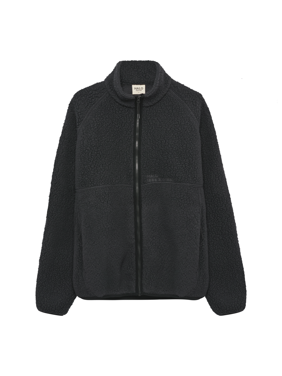 HALO MOVE POLARTEC FLEECE JACKET, RAVEN, packshot
