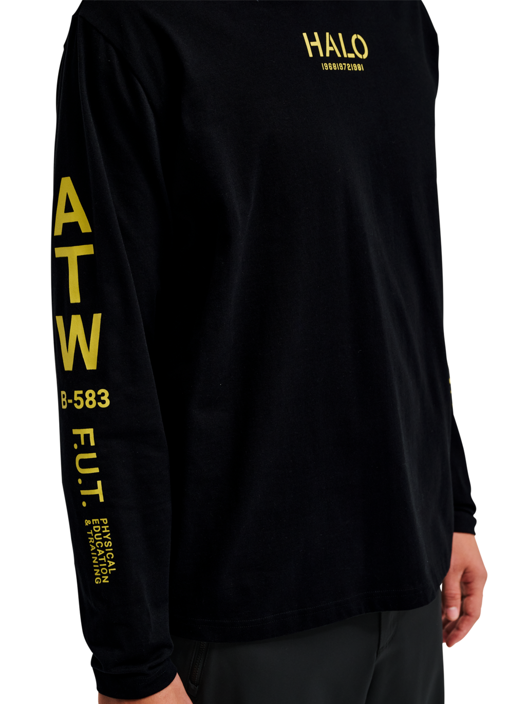HALO GRAPHIC LS, BLACK, model