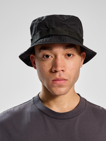 HALO RIBSTOP BUCKET HAT, BLACK, model