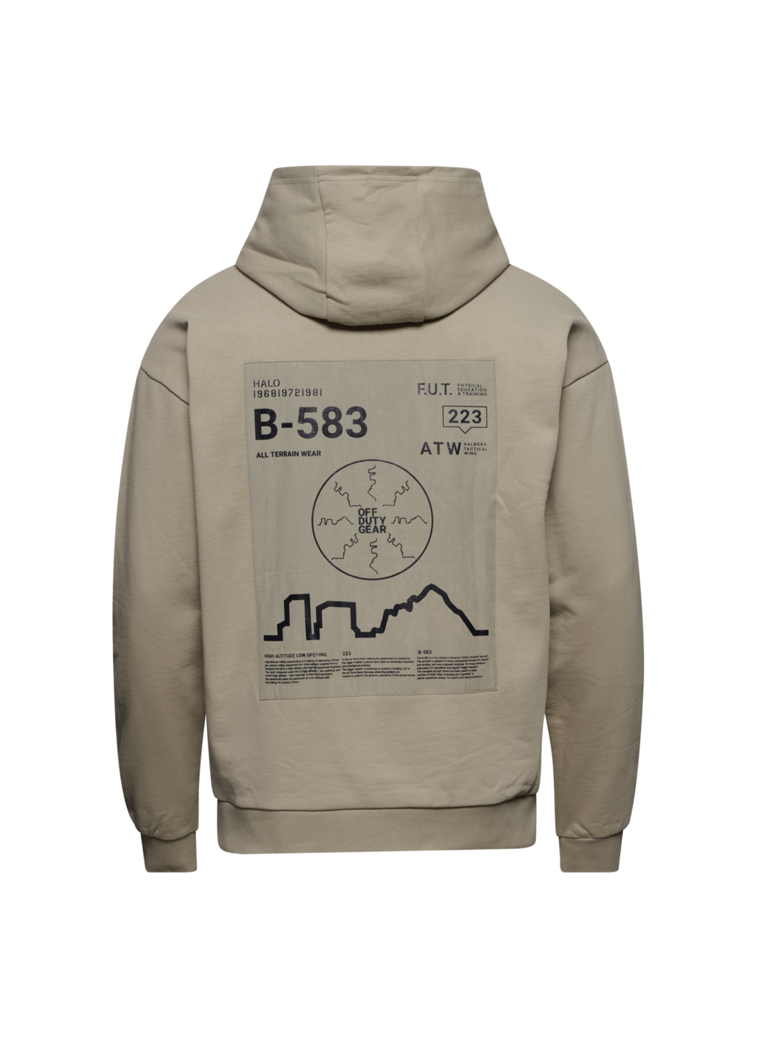 HALO GRAPHIC HOODIES, SENECA ROCK, packshot