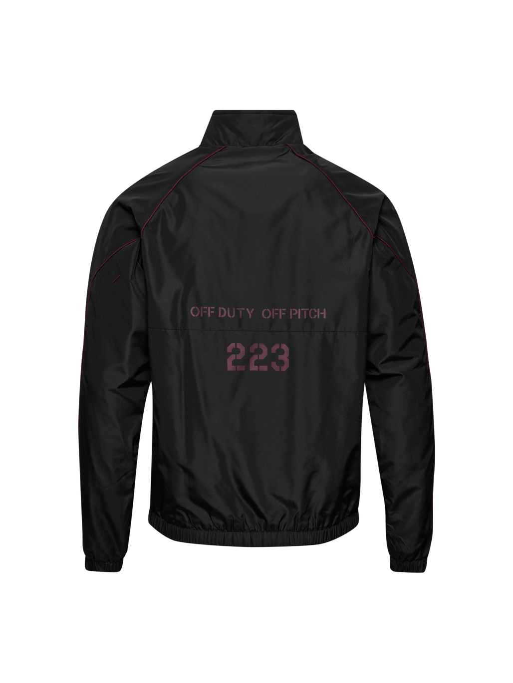 HALO DBU TRACKSUIT  JACKET, BLACK, packshot