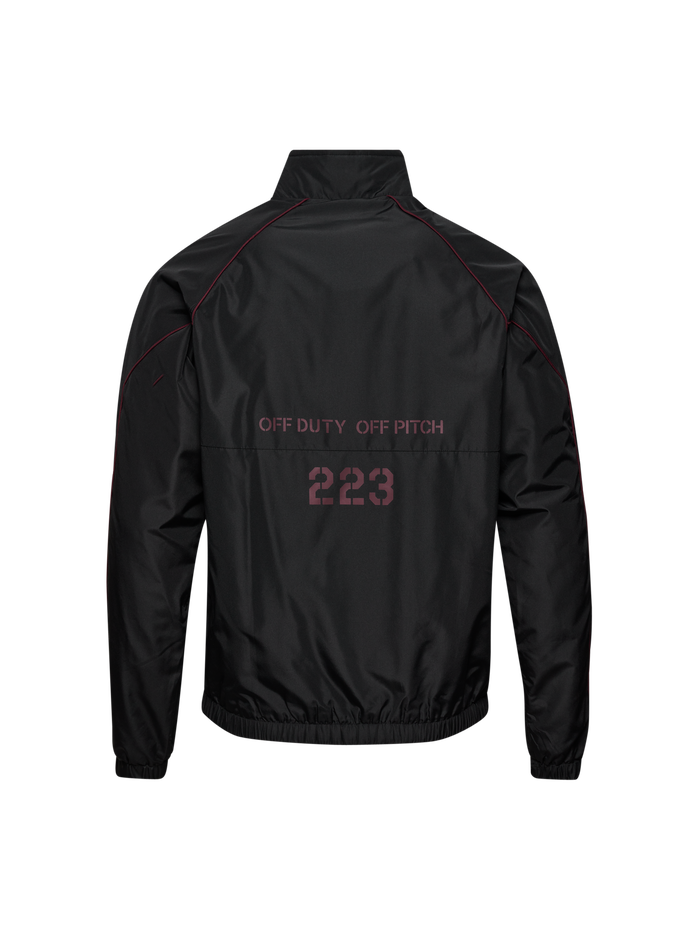 HALO DBU TRACKSUIT  JACKET, BLACK HALO DBU TRACKSUIT  JACKET, BLACK, packshot