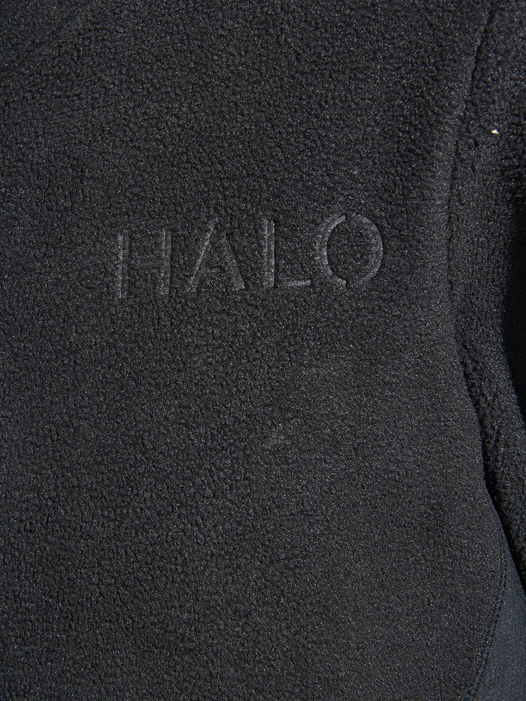 HALO ATW TEDDY FLEECE JACKET, BLACK, packshot