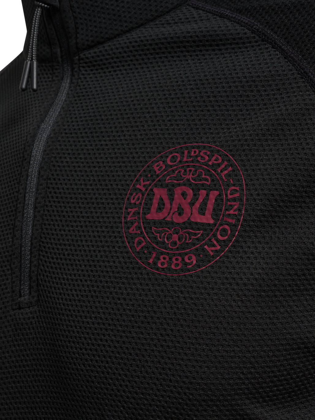 HALO DBU SORONA HALF ZIP, BLACK, packshot
