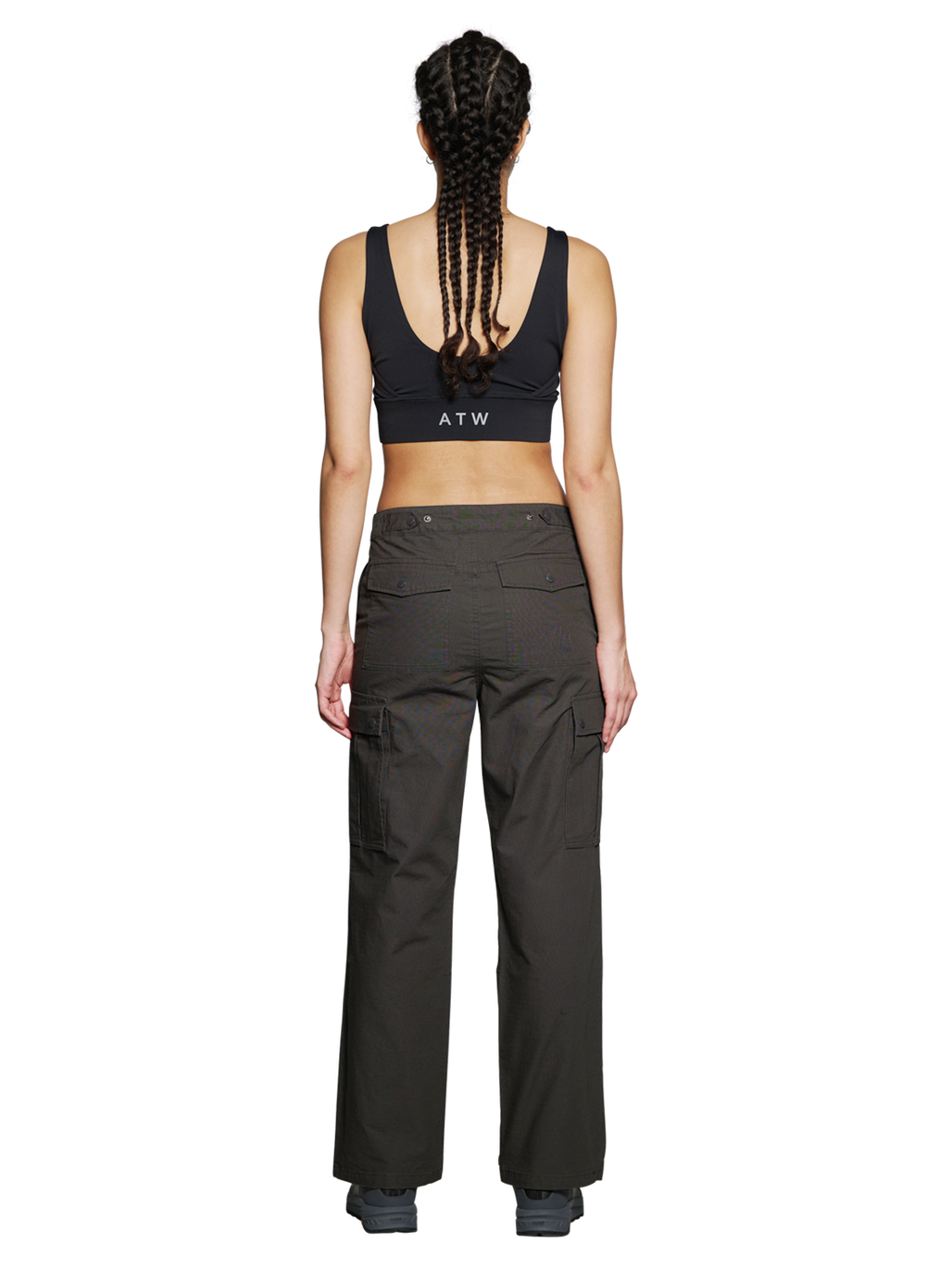 HALO FALCON PANTS, RAVEN, model