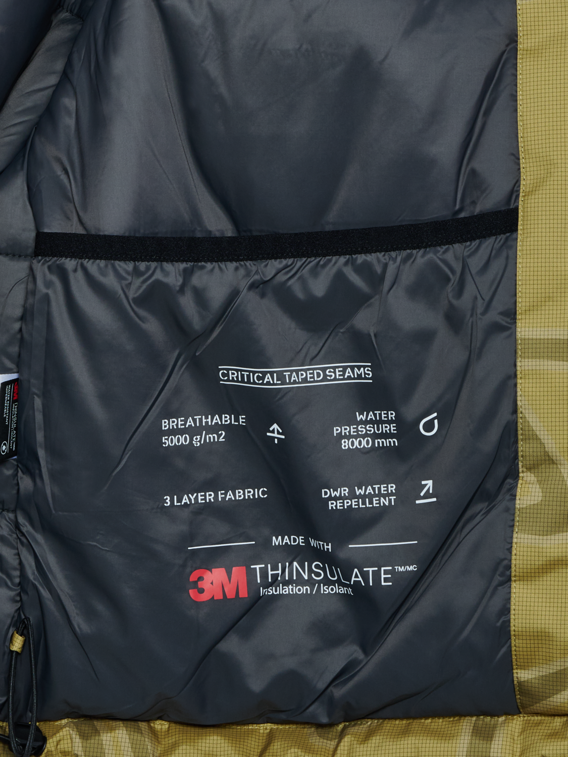 HALO PHANTOM 3M THINSULATE JACKET, SPONGE, packshot