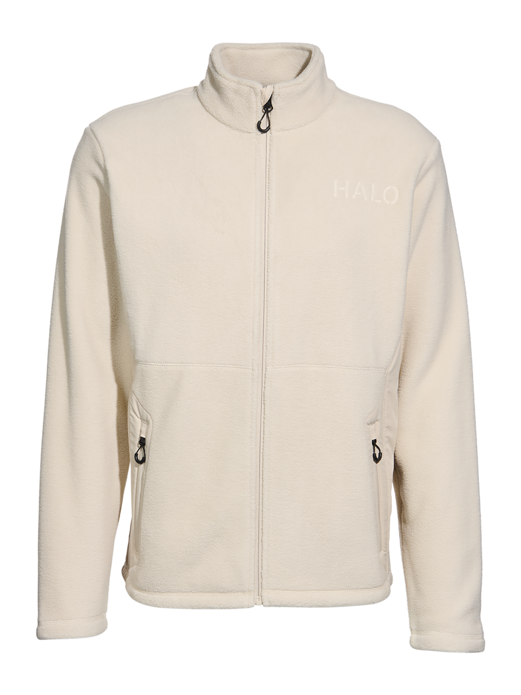 HALO ATW TEDDY FLEECE JACKET, OYSTER GRAY, packshot