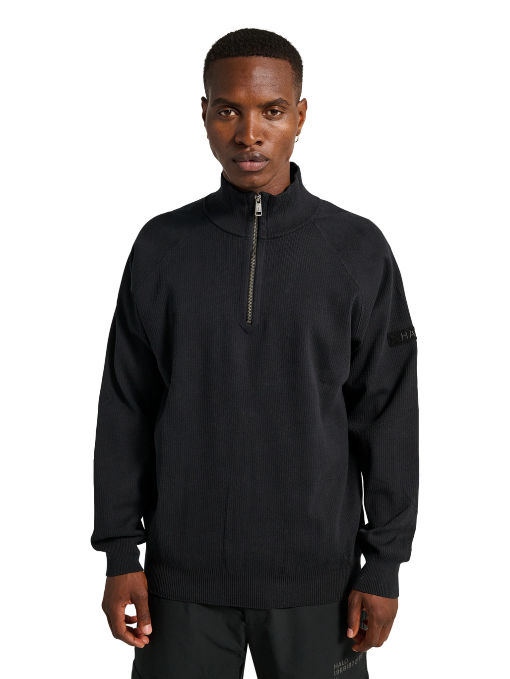 HALO INFANTRY HALF ZIP, BLACK, model