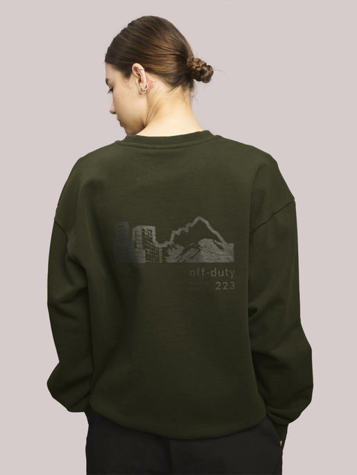 Daisy street oversized sweatshirt with vintage river 2025 embroidery