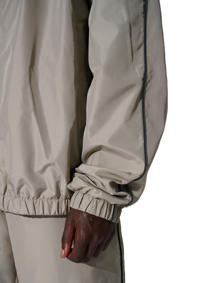 HALO TRACKSUIT  JACKET, MOURNING DOVE, model