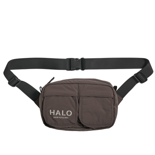 HALO NYLON WAIST BAG, MAJOR BROWN, packshot