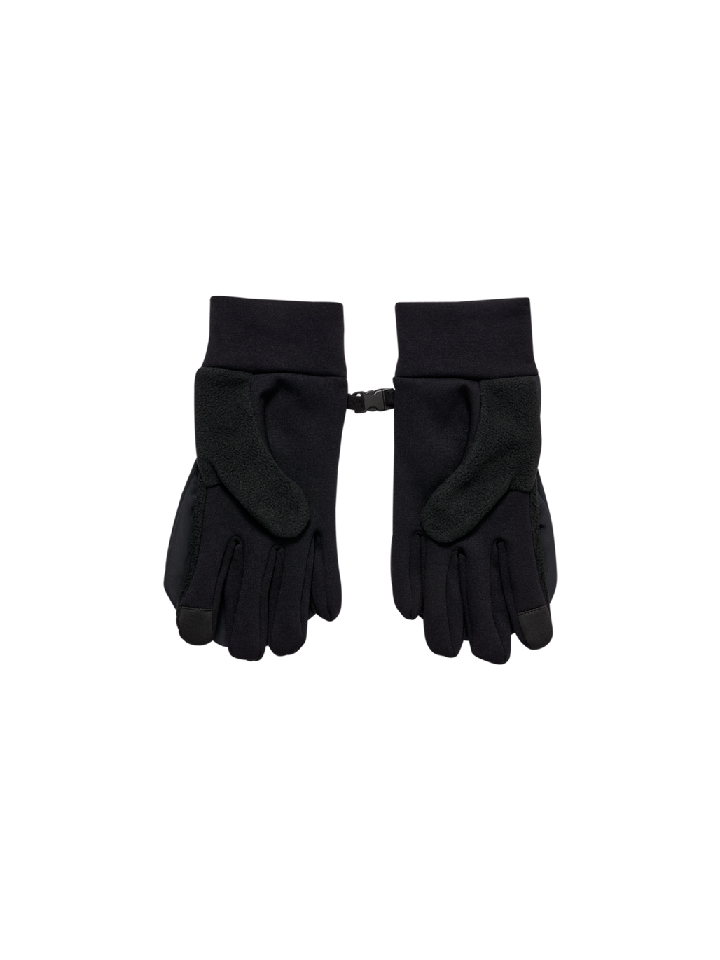 HALO FLEECE GLOVES, BLACK, packshot