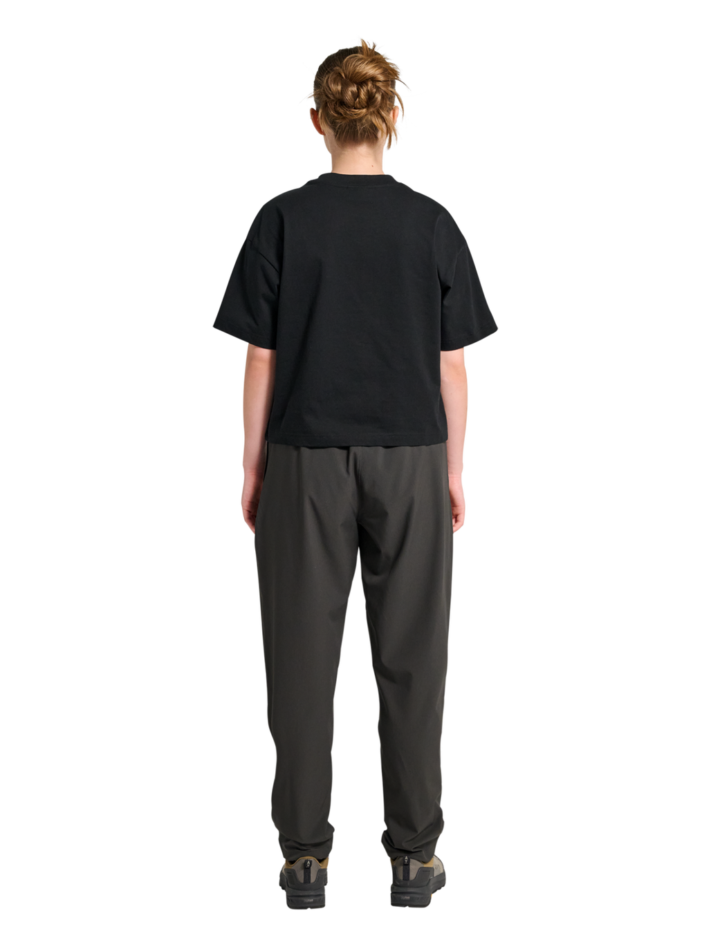 HALO TECH PANTS, ASPHALT, model