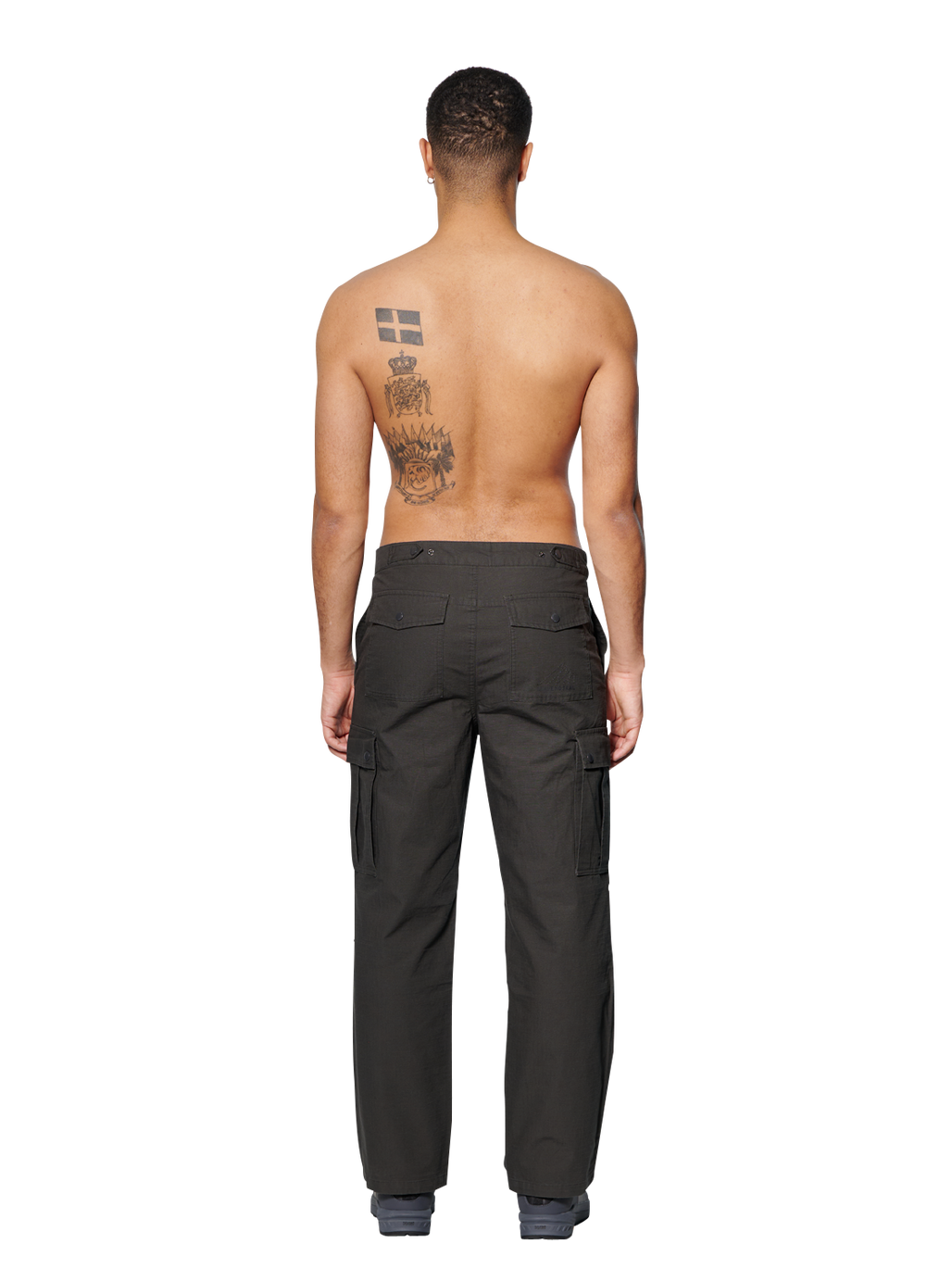 HALO FALCON PANTS, RAVEN, model